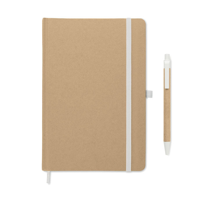 Cuaderno A5 en cartón reciclado | CARATIL - MO2396