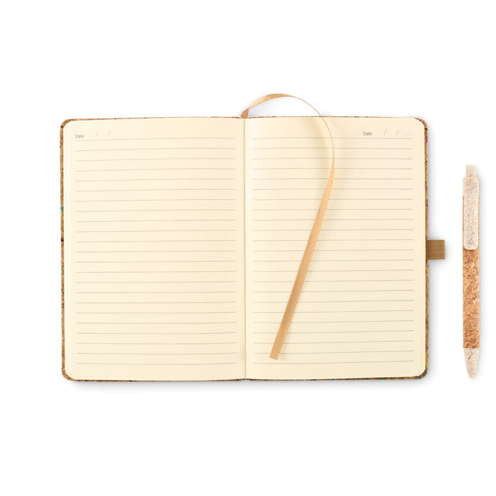 A5 Cork Coloured Notebook | CORNOTA - MO2414