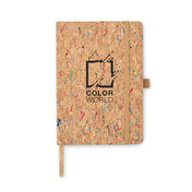 A5 Cork Coloured Notebook | CORNOTA - MO2414
