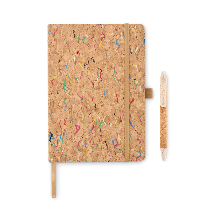 A5 Cork Coloured Notebook | CORNOTA - MO2414