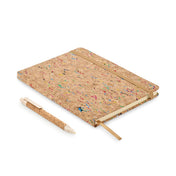 A5 Cork Coloured Notebook | CORNOTA - MO2414