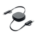 USB-C ausziehbares Ladekabel 60W, 80cm | LINEA MO2425