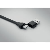 60w Cable Keyring Recycled Abs | CABO - MO2443