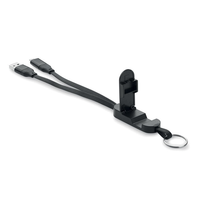 60w Cable Keyring Recycled Abs | CABO - MO2443