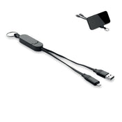 60w Cable Keyring Recycled Abs | CABO - MO2443