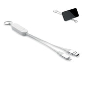 60w Cable Keyring Recycled Abs | CABO - MO2443