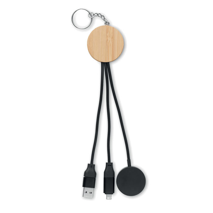 Key Ring With 4 In 1 60w Cable | BULE - MO2451
