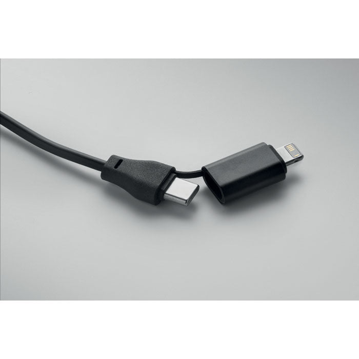 Key Ring With 4 In 1 60w Cable | BULE - MO2451