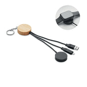 Key Ring With 4 In 1 60w Cable | BULE - MO2451