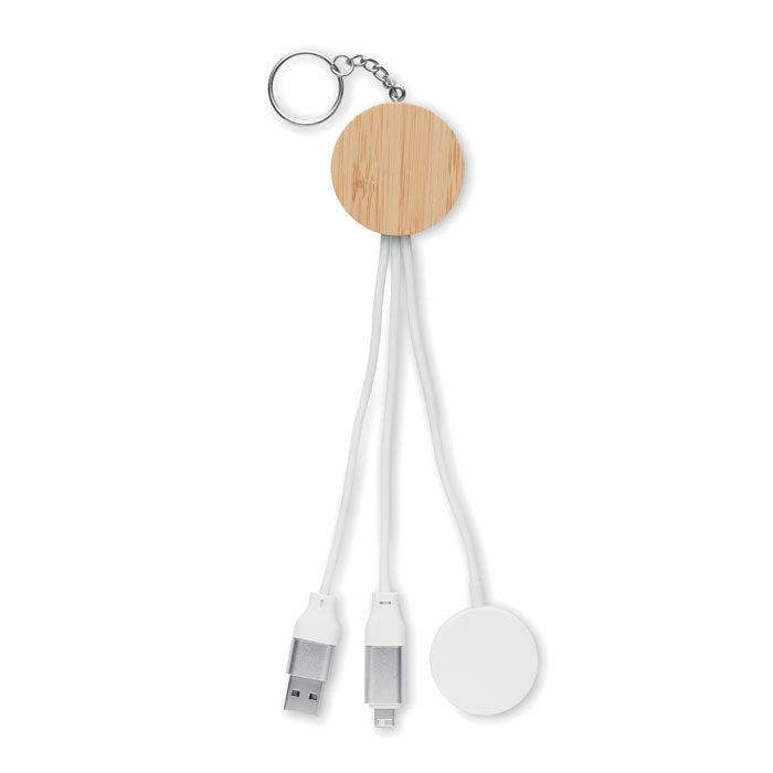 Key Ring With 4 In 1 60w Cable | BULE - MO2451