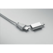 Key Ring With 4 In 1 60w Cable | BULE - MO2451
