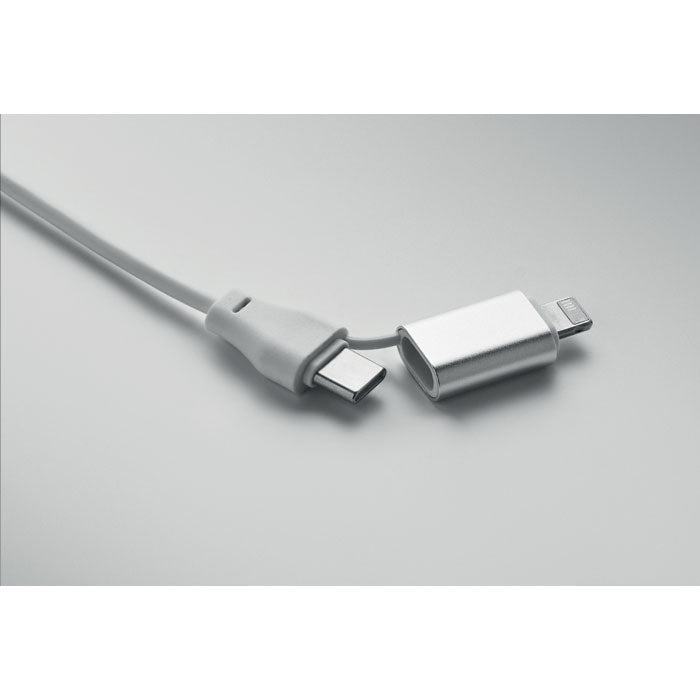 Key Ring With 4 In 1 60w Cable | BULE - MO2451