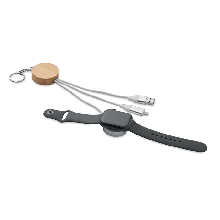 Key Ring With 4 In 1 60w Cable | BULE - MO2451