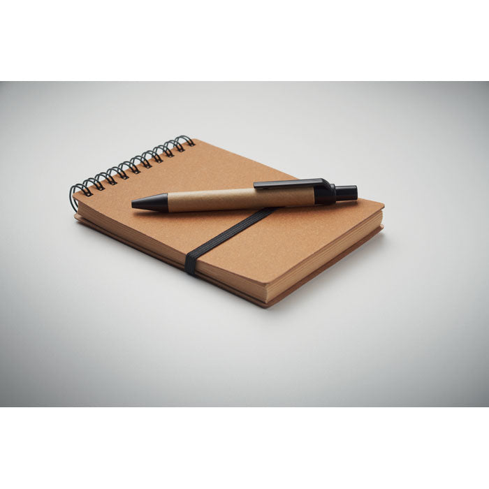 Recycled Notebook With Ball Pen | NOTIE - MO2481