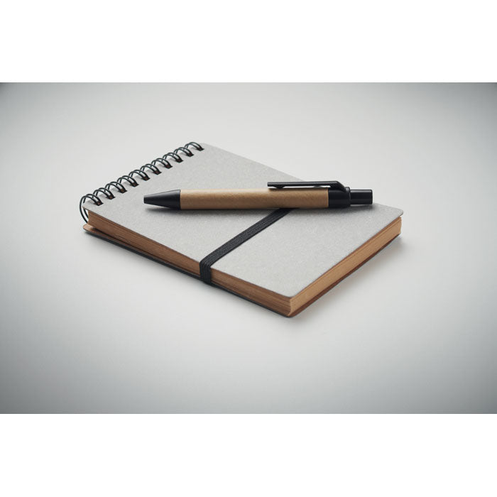 Recycled Notebook With Ball Pen | NOTIE - MO2481