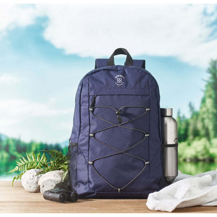 600d Rpet Polyester Backpack | HIGE - MO2491