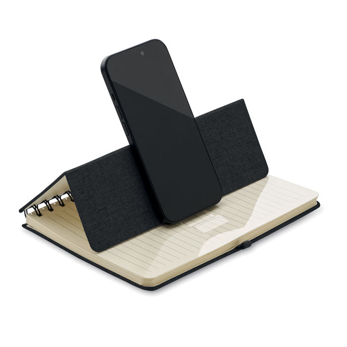 A5 Notebook With Phone Holder | STRATA - MO2522