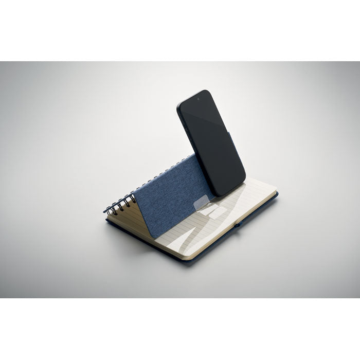 A5 Notebook With Phone Holder | STRATA - MO2522