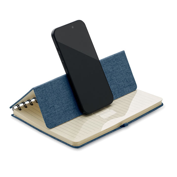 A5 Notebook With Phone Holder | STRATA - MO2522