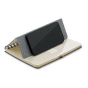 A5 Notebook With Phone Holder | STRATA - MO2522