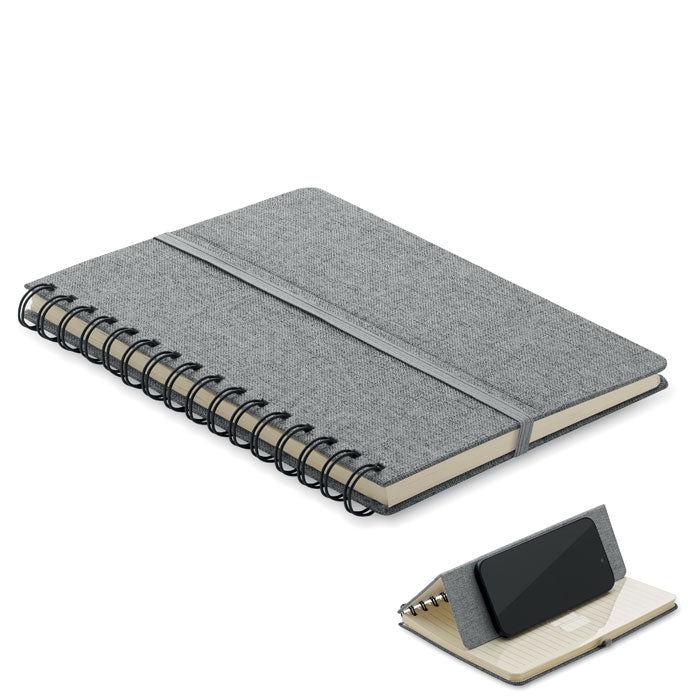 A5 Notebook With Phone Holder | STRATA - MO2522