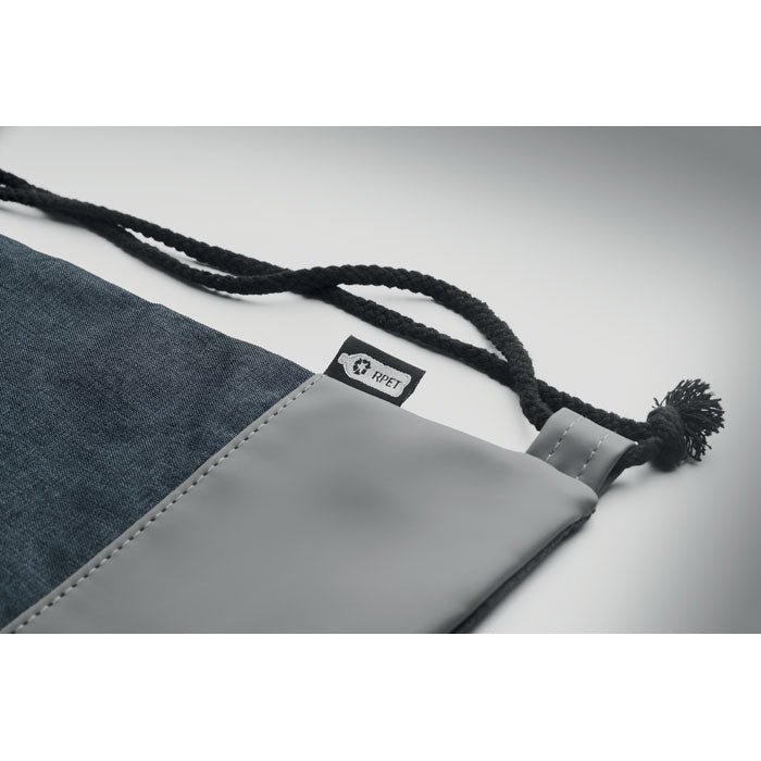 Rpet Pu Drawstring Bag 2 Tone | LIBAG - MO2527