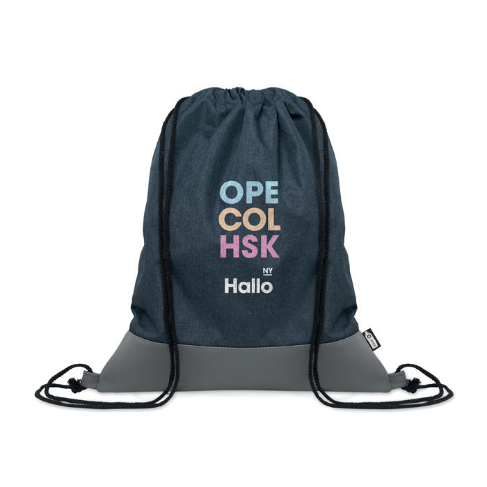 Rpet Pu Drawstring Bag 2 Tone | LIBAG - MO2527