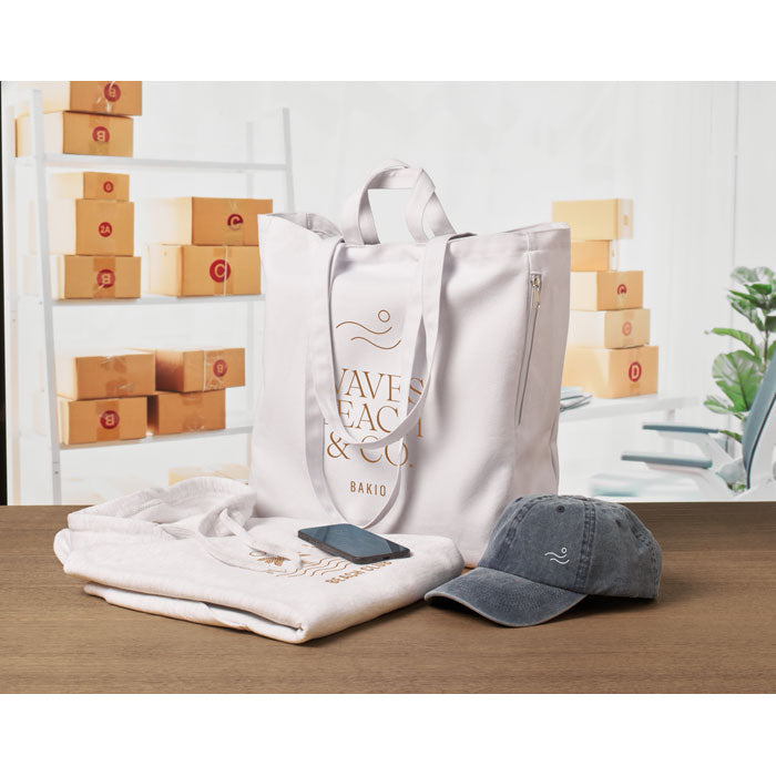 Recycled Cotton Shopping Bag | GAVE COLOUR - MO2565