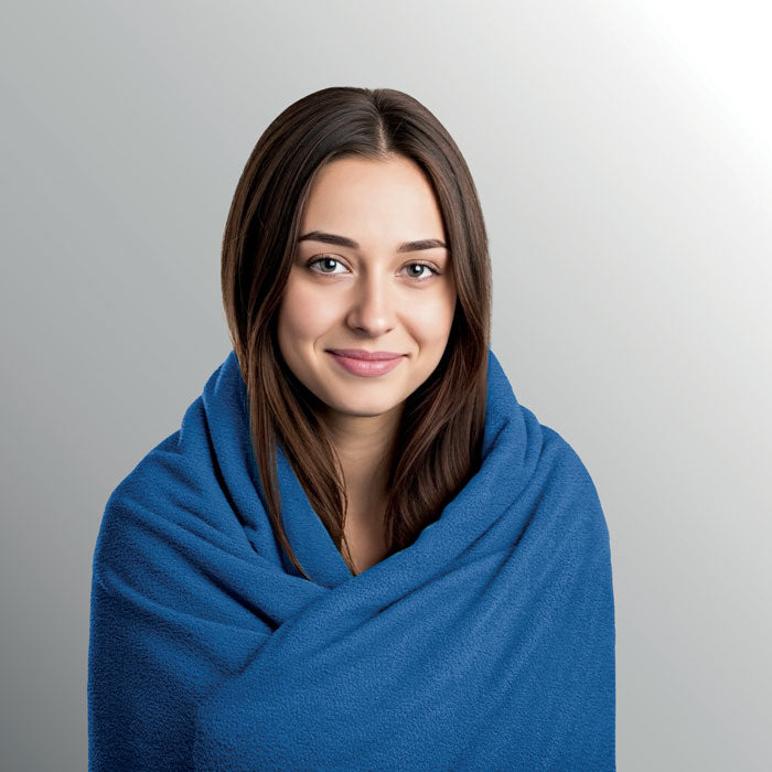 2 In 1 Travel Blanket Set | COZY - MO2568