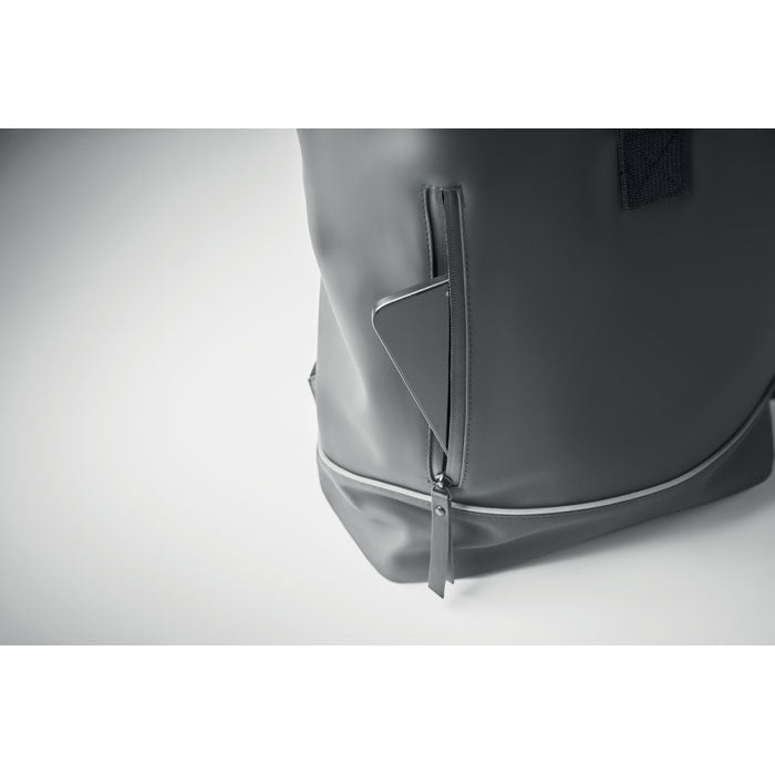 Laptop 15" Roll Top Pu Backpack | LAPTOSA - MO2581