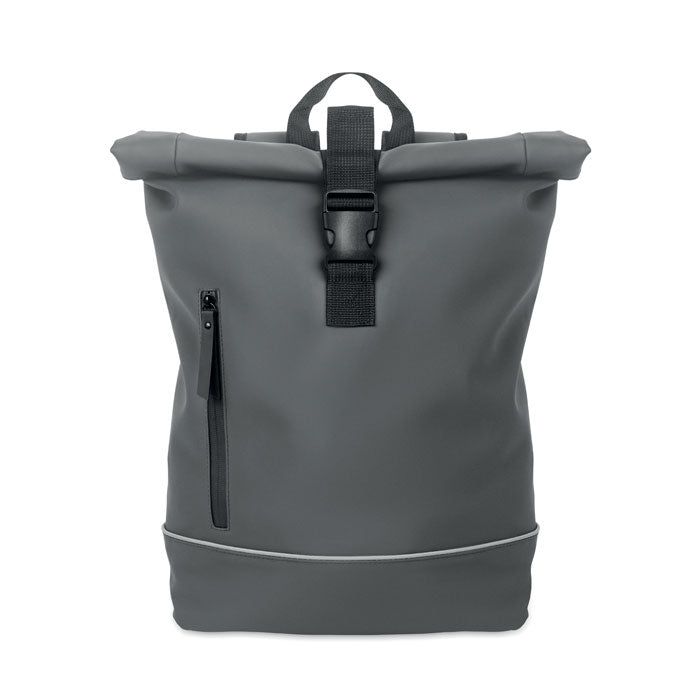 Laptop 15" Roll Top Pu Backpack | LAPTOSA - MO2581