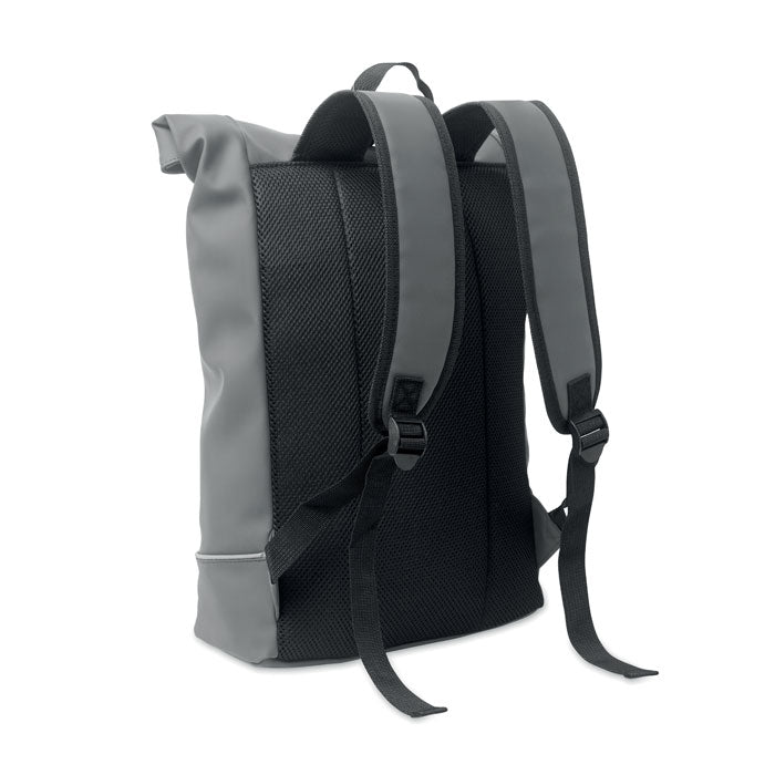Laptop 15" Roll Top Pu Backpack | LAPTOSA - MO2581