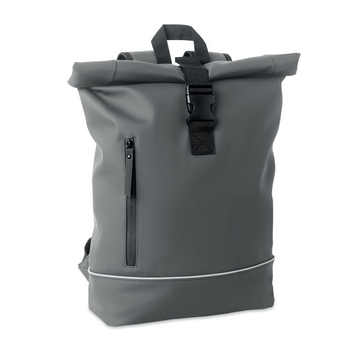 Laptop 15" Roll Top Pu Backpack | LAPTOSA - MO2581