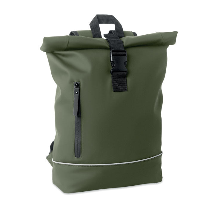 Laptop 15" Roll Top Pu Backpack | LAPTOSA - MO2581