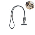 USB-C-auf-USB-C-Kabel 60W, RPET-Lanyard mit Handyhalter | SHAKA MO2585
