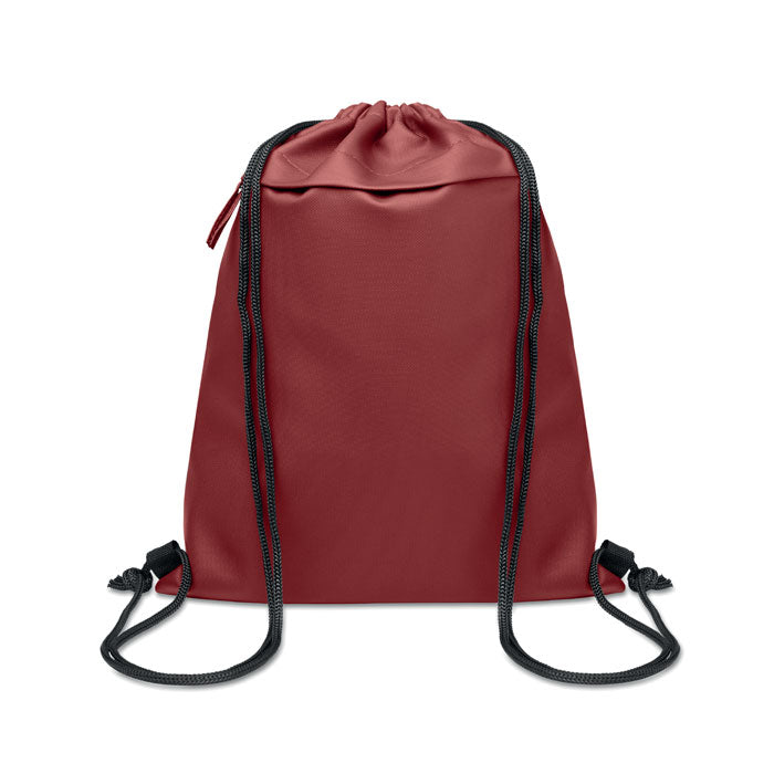 Sac à cordon en RPET avec poche zippée | BANGKOK BAG - MO2639