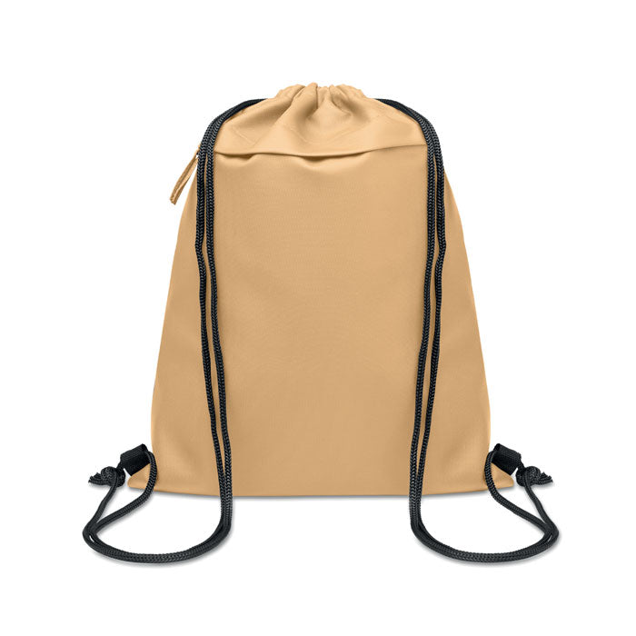 Sac à cordon en RPET avec poche zippée | BANGKOK BAG - MO2639
