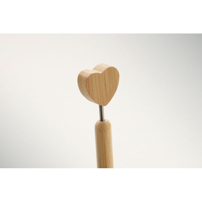 Bamboo Heart Ball Pen | CORAPEN MO2659