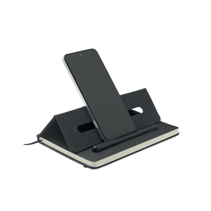 A5 Notebook With Phone Holder | RINBOOK - MO2687