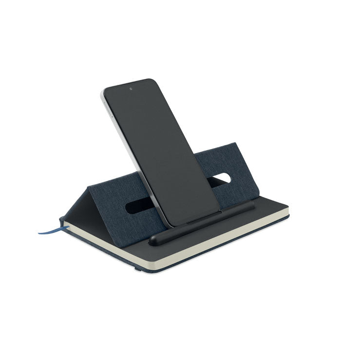 A5 Notebook With Phone Holder | RINBOOK - MO2687