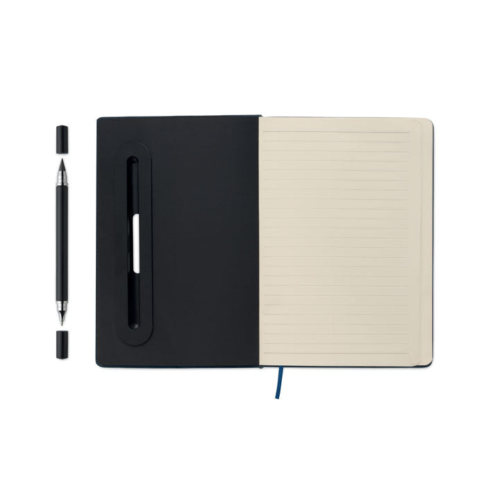 A5 Notebook With Phone Holder | RINBOOK - MO2687