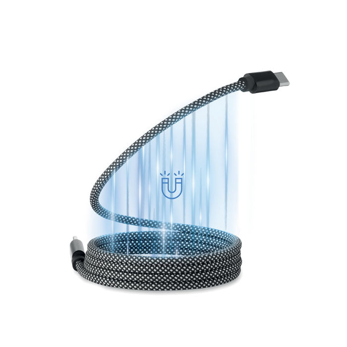 Braided Magnetic Cable In Rpet | BRAID - MO2778