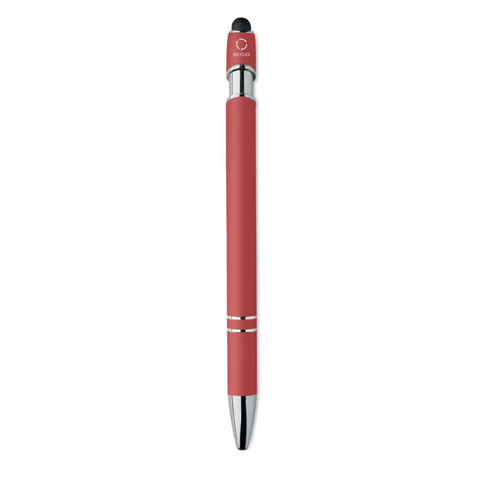 Recycled Aluminium Stylus Pen with Blue Ink | SIPARO - MO2798