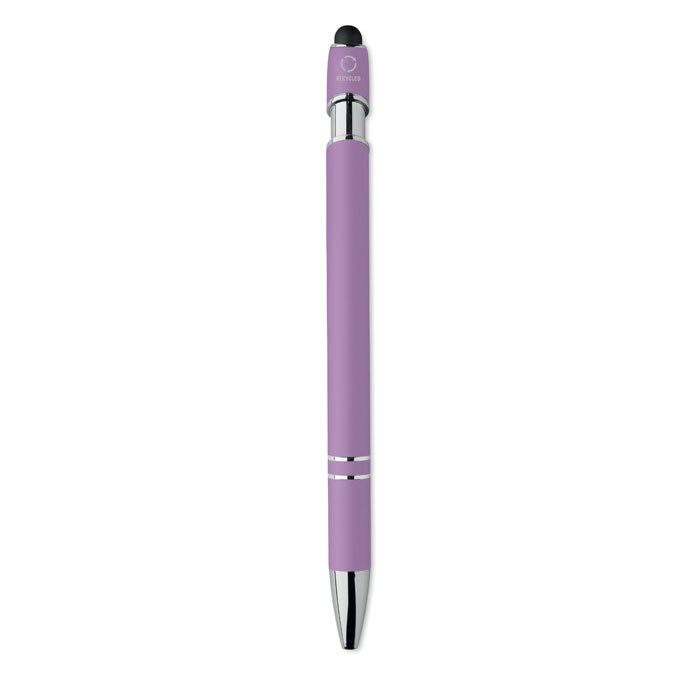 Recycled Aluminium Stylus Pen with Blue Ink | SIPARO - MO2798