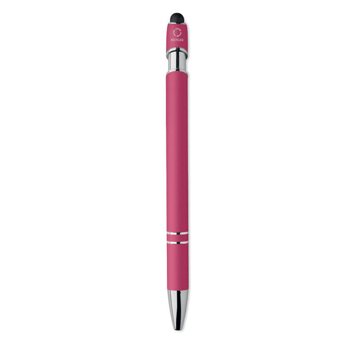 Recycled Aluminium Stylus Pen with Blue Ink | SIPARO - MO2798