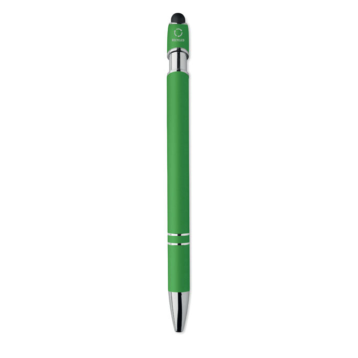 Recycled Aluminium Stylus Pen with Blue Ink | SIPARO - MO2798