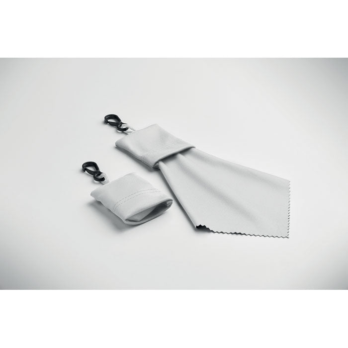Cleaning Cloth with Pouch and Hook | CLEAR - MO2813