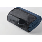 Foldable Polar Fleece Picnic Blanket with Zipper Pocket | VANIT - MO2978