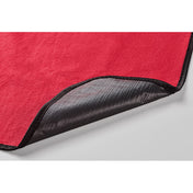 Foldable Polar Fleece Picnic Blanket with Zipper Pocket | VANIT - MO2978