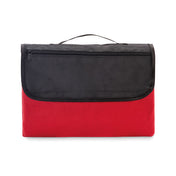 Foldable Polar Fleece Picnic Blanket with Zipper Pocket | VANIT - MO2978